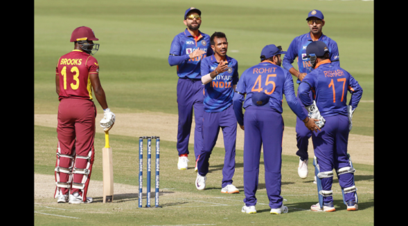 IND v WI, 1st ODI: Chahal, Sundar, Sharma set up India’s six-wicket win for 1-0 lead in the series