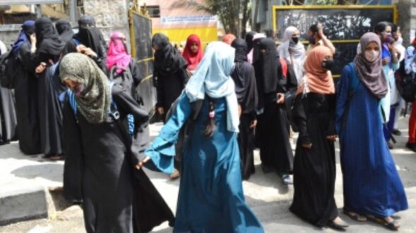 Karnataka hijab row: 58 college students suspended in Shivamogga district