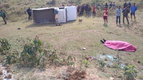 Three dead, 20 injured in road accident at SWGH’s Jelbongpara