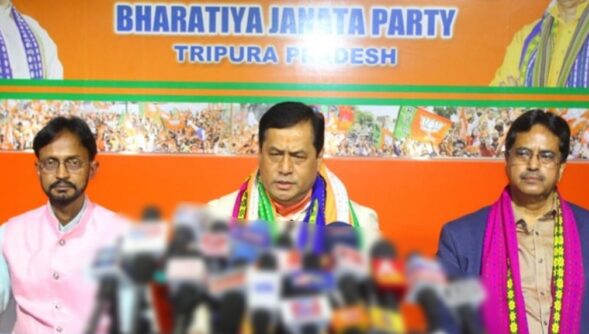 Union Min Sonowal criticises UPA govt for neglecting NE, says NDA propelled growth