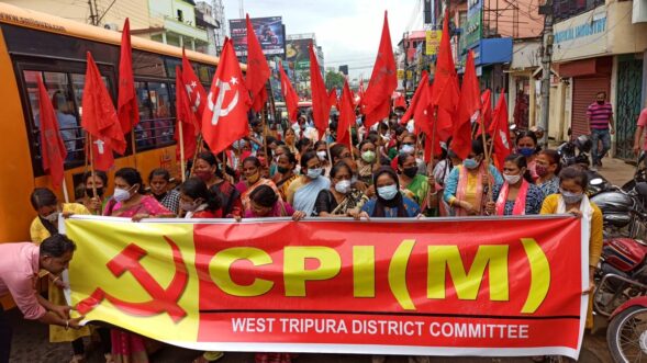 Tripura CPI-M flags pertinent issues; submits memorandum to CS