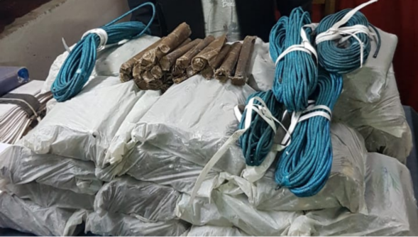 Explosive materials brought from Shillong recovered at Lumding; one held