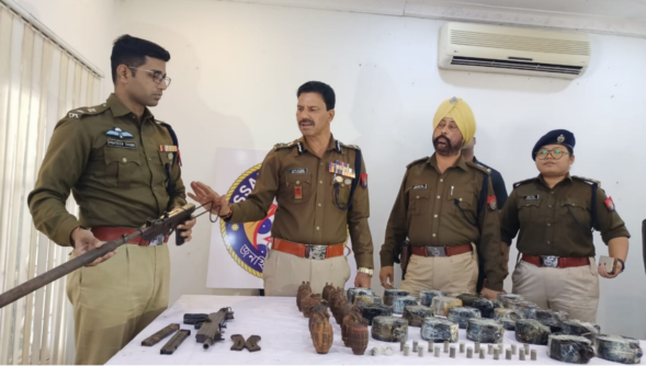 Huge cache of arms, ammunition recovered from Assam’s Kokrajhar