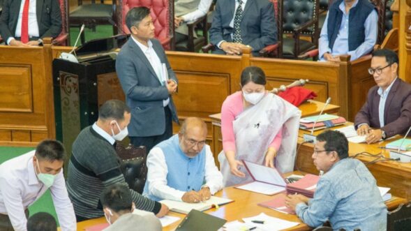 New Manipur Assembly members take oath