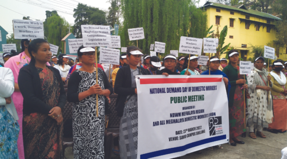 Domestic workers demand law to protect their rights