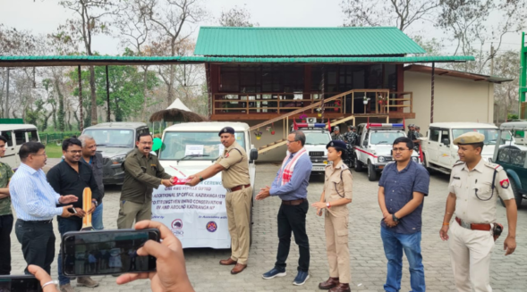 Utility vehicle donated to Kaziranga National Park