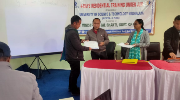 Four-day training programme on implementation of JJM scheme concludes at Mawkyrwat