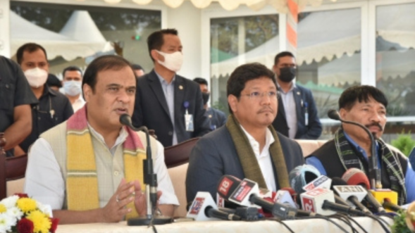 Meeting convened by MHA between Assam, Meghalaya CMs on border disputes