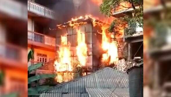 Woman charred to death in house fire in Aizawl’s Bawngkawn