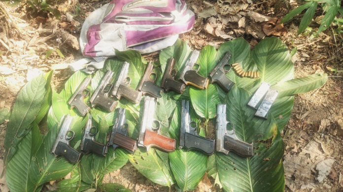 Ammunition recovered in Manipur