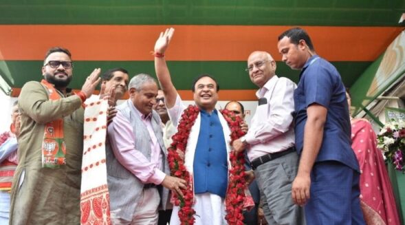 BJP-led alliance sweeps GMC polls, beleaguered Congress draws blank