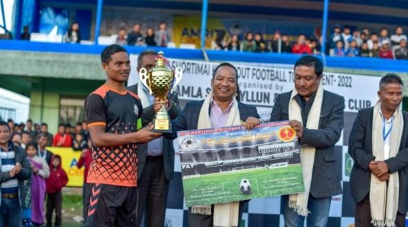 Lamare SC emerge champions of 1st Shortimai Knockout Football Tournament