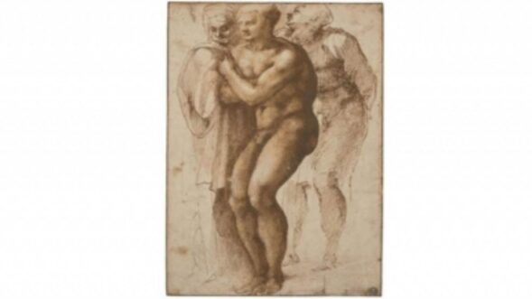 A rediscovered drawing by Michelangelo to be offered on auction