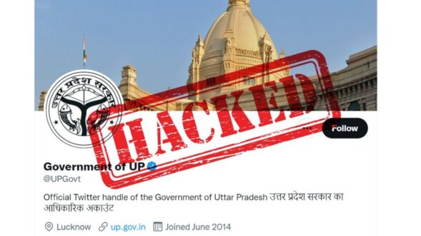 UP govt’s Twitter handle hacked