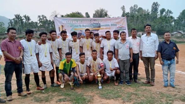 Umkynsier FC emerge champions in Western Ri Bhoi Football Tournament
