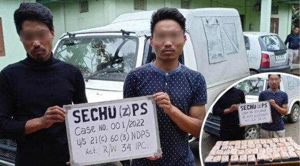 Kohima Police seize heroin worth Rs 3 crore; arrest one NSCN-R cadre for robbery