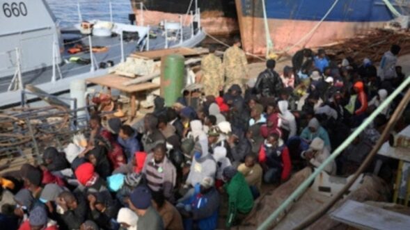 246 illegal migrants rescued off Libyan coast last week