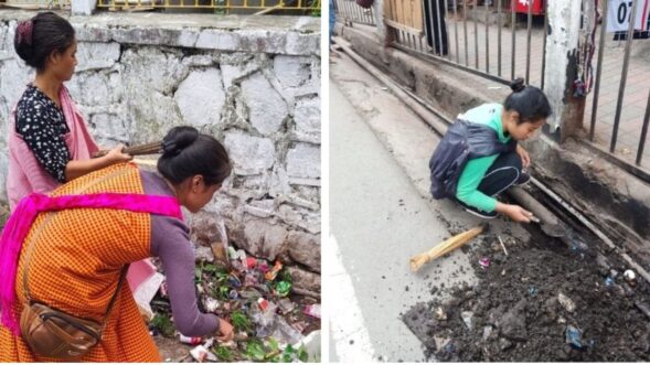 Hawkers’ association organises cleaning drive in different parts of Shillong