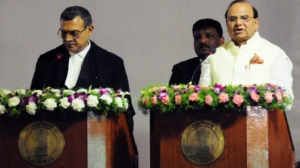 Vinai Kumar Saxena takes oath as Delhi’s new L-G