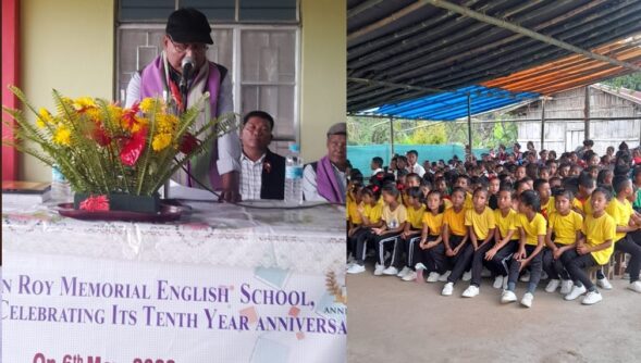 Rev. Lytton Roy Memorial English School celebrates tenth anniversary