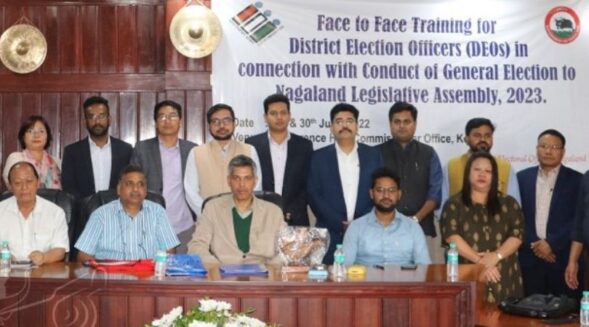 Two-day training programme for DCs, DEOs begins in Kohima