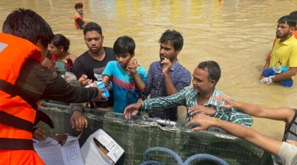 7 more dead, 30 districts still flooded; CM carries out aerial survey of Silchar