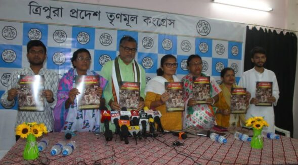 Trinamool launches ‘charge sheet’ highlighting BJP’s misgovernance in Tripura