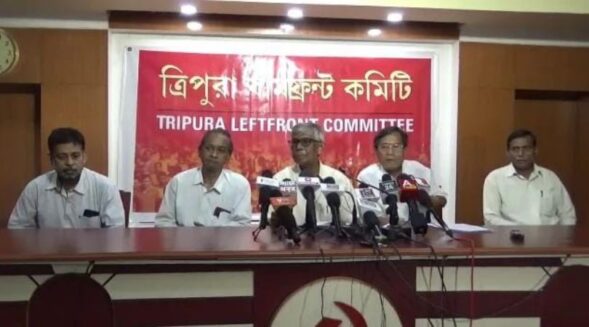 Tripura Left Front meets CS over post poll violence, alleges 150 attacks