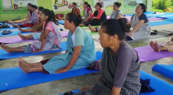 International Yoga Day observed at Bhoirymbong
