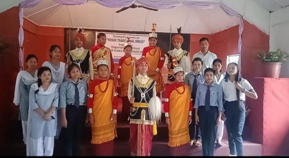 Programme cum workshop on Khasi traditional dress in Nongpoh