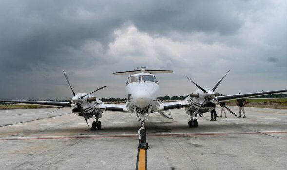 1st flight test landing successful for upcoming Hollongi airport in Arunachal Pradesh