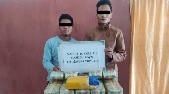 Two held with contraband worth Rs 20 lakh in Kohima