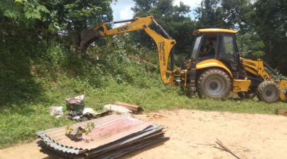 Fresh eviction drive in Karbi Anglong, 35 families evicted