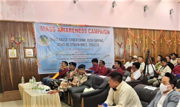 Drug abuse awareness programme held in Arunachal’s Dirang