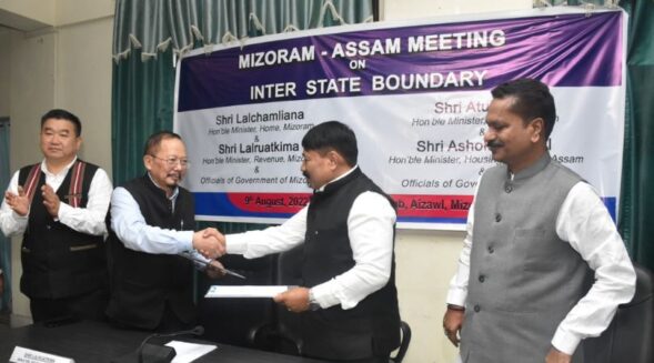 Border row: Mizoram likely to submit land claim to Assam in October