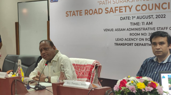 Assam’s Road Safety Council vows to make roads free of accidents, fatalities