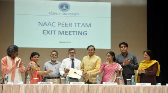 Tezpur University awarded A+ grade by NAAC