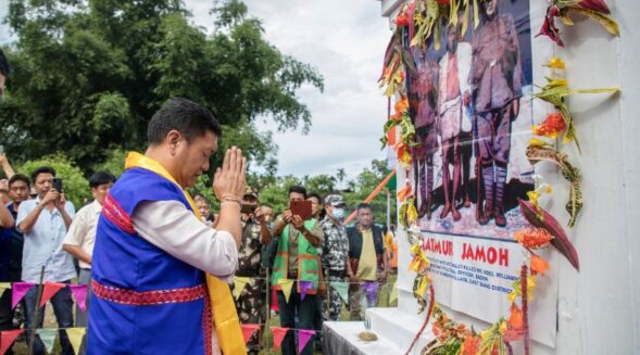Khandu remembers Matmur Jamoh’s contribution to India’s freedom struggle