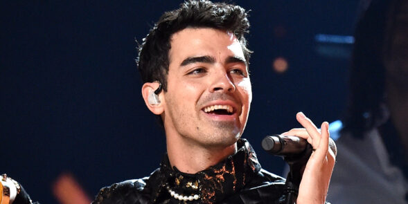 Joe Jonas wells up on stage before singing song he wrote for estranged wife Sophie Turner