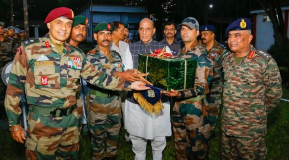 Rajnath reviews defence preparedness in forward areas of Arunachal