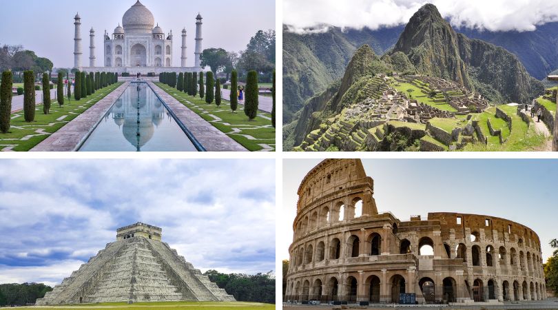 List of New 7 Wonders of the World includes Taj Mahal