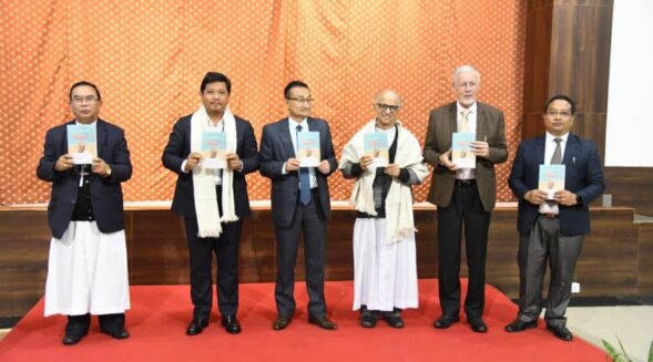 CM releases book by Archbishop Thomas Menamparampil in Shillong