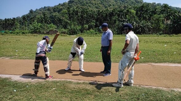 Cricket trial held at Ri Bhoi