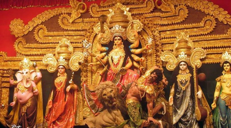 Splendid Durga Puja pandal