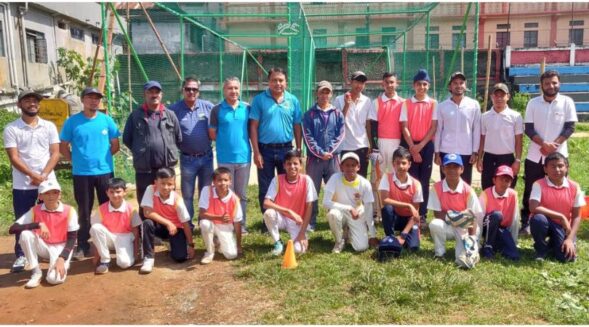 MCA inaugurates practice nets at St Anthony’s Higher Secondary School