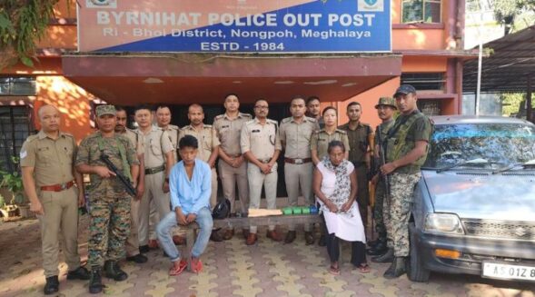 Ri Bhoi police bust drugs racket, two arrested