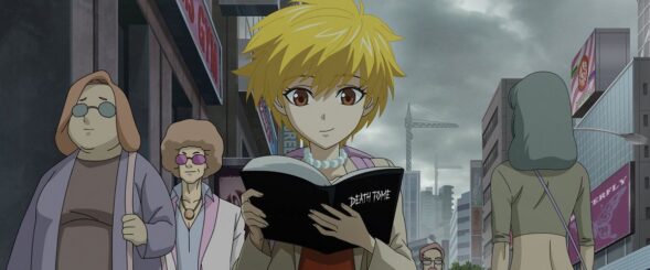 The Simpsons goes Anime for Death Note tribute
