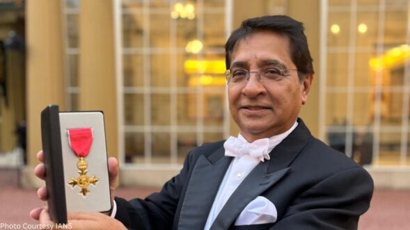 British-Indian honoured with OBE for healthcare services