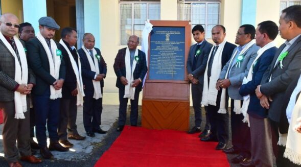 Prestone Tynsong inaugurates office of PWD-Roads Mawphlang Division