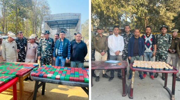 Heroin worth Rs 21 crore recovered from Nagaland border, 4 held